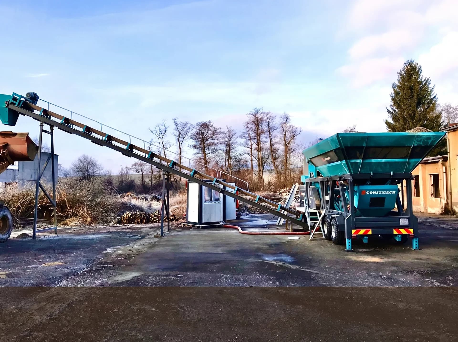 MOBICOM 30 / CONCRETE BATCHING PLANT — Czechia kurulum referansı