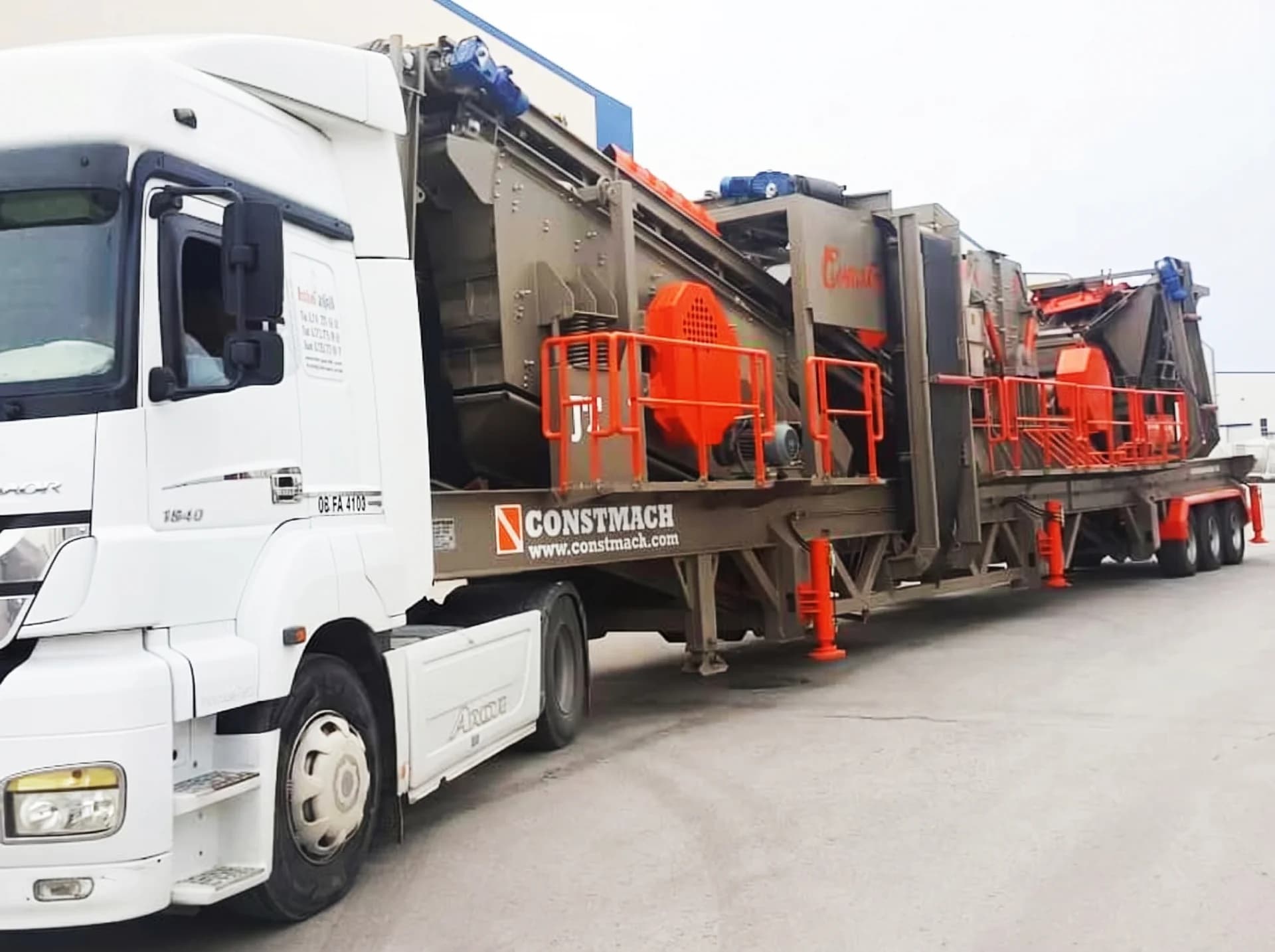 JT-1 / MOBILE CRUSHING AND SCREENING PLANT — Morocco kurulum referansı