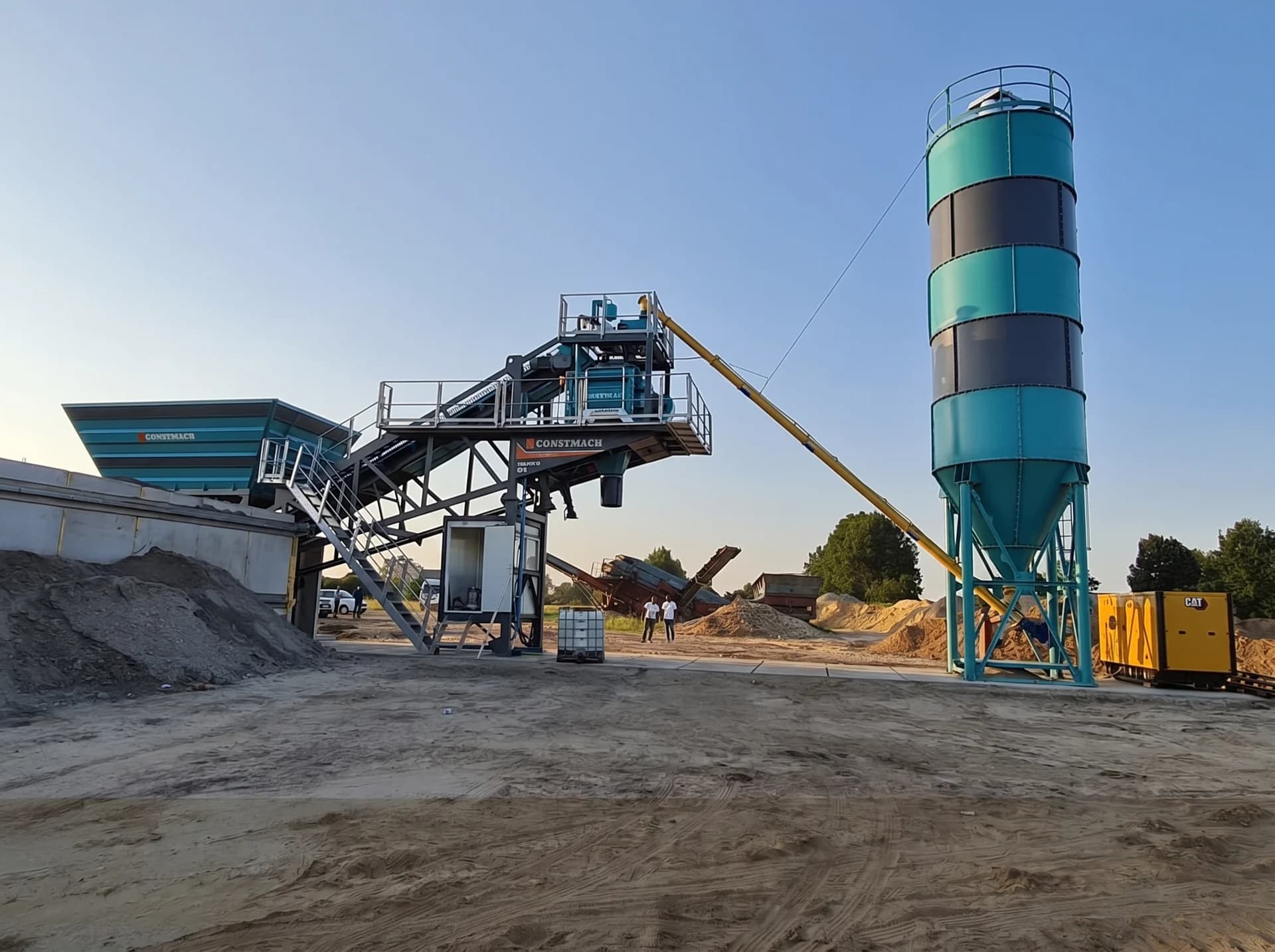 MOBILE 60 / CONCRETE BATCHING PLANT — Poland kurulum referansı