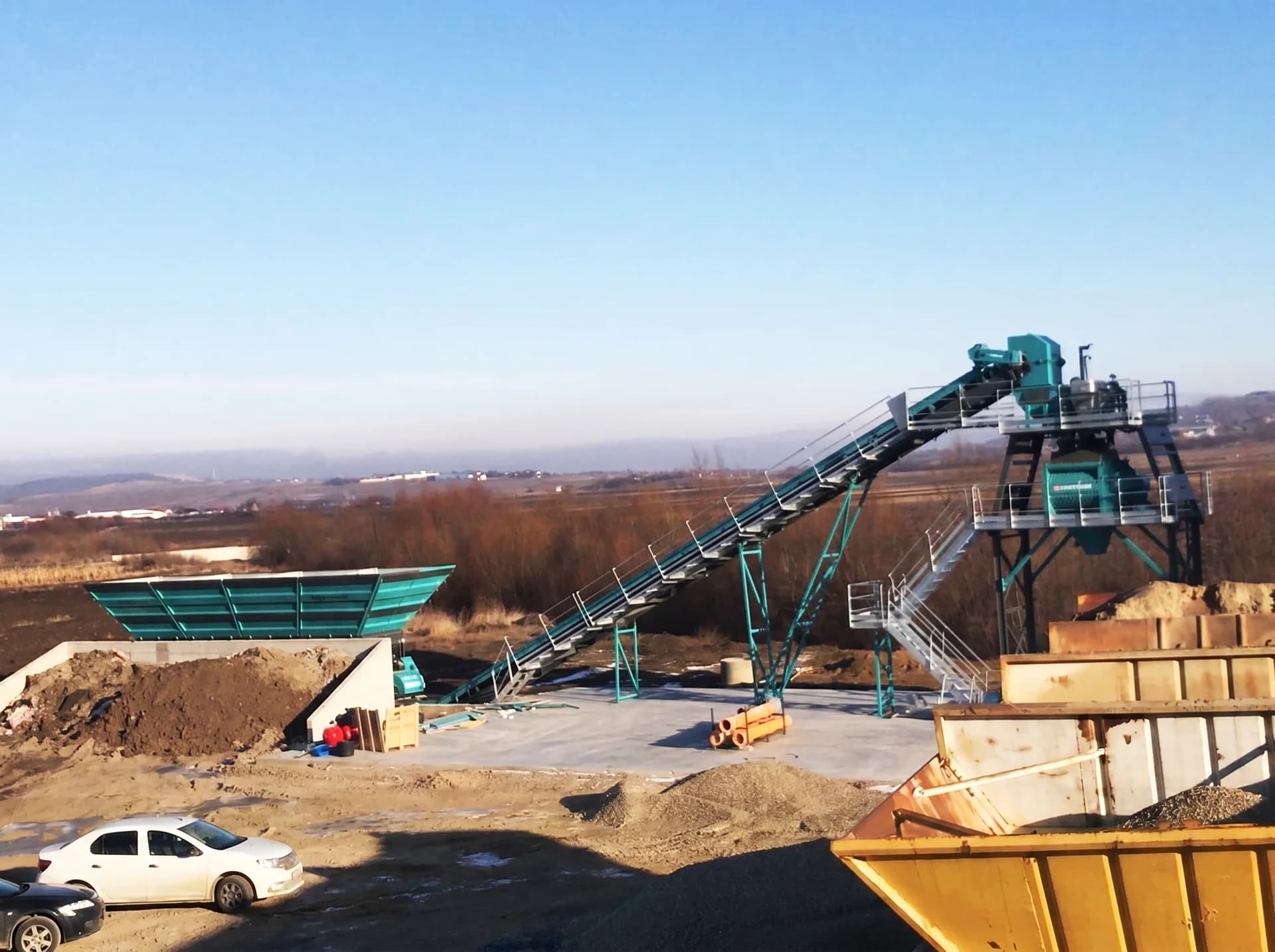 STATIONARY 100 / CONCRETE BATCHING PLANT — Poland kurulum referansı