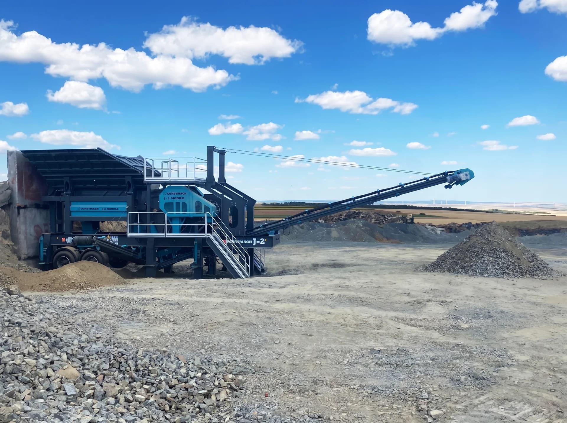 J-2 / MOBILE JAW CRUSHER — Romania kurulum referansı