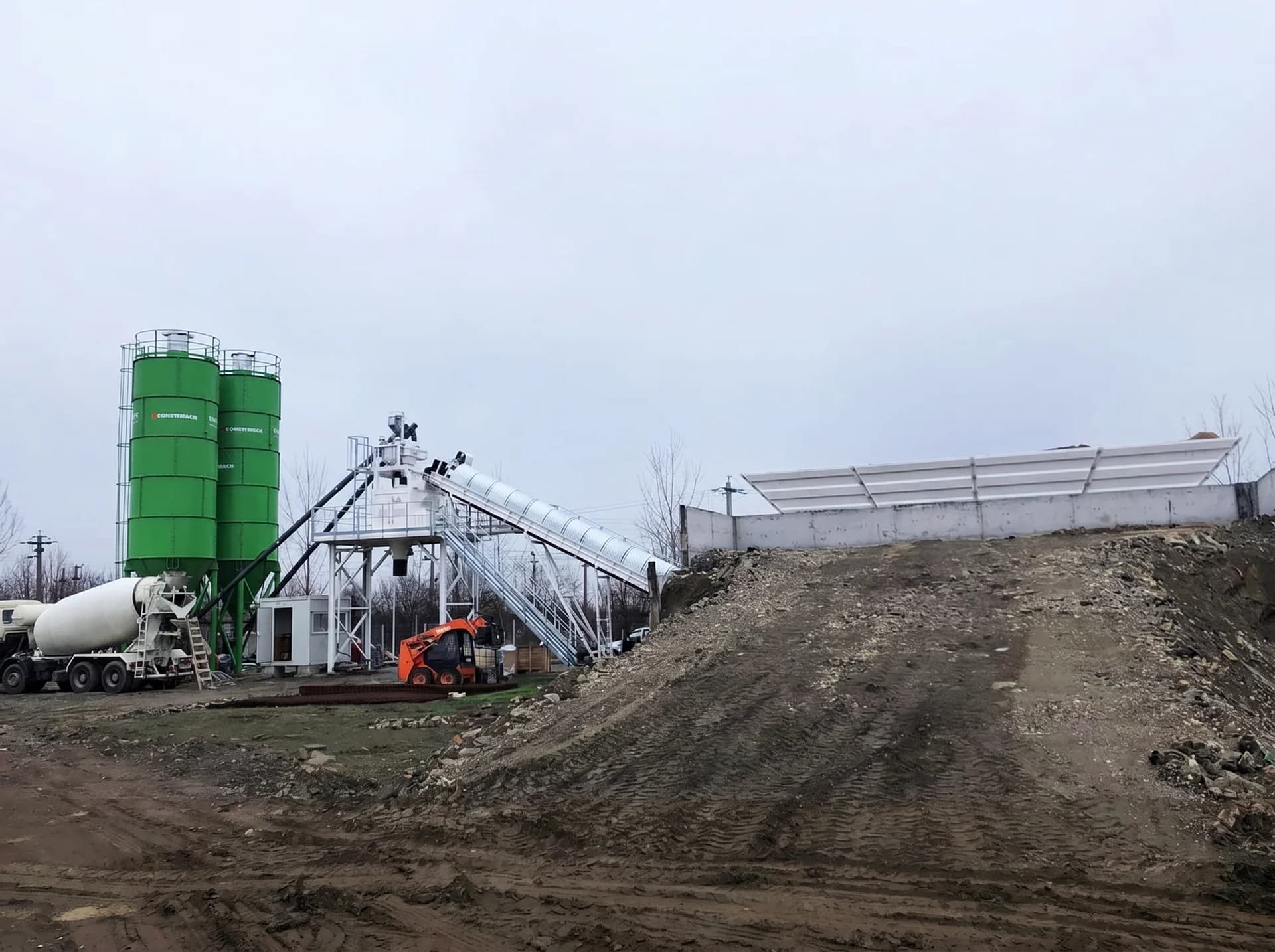 STATIONARY 60 / CONCRETE BATCHING PLANT — Romania kurulum referansı