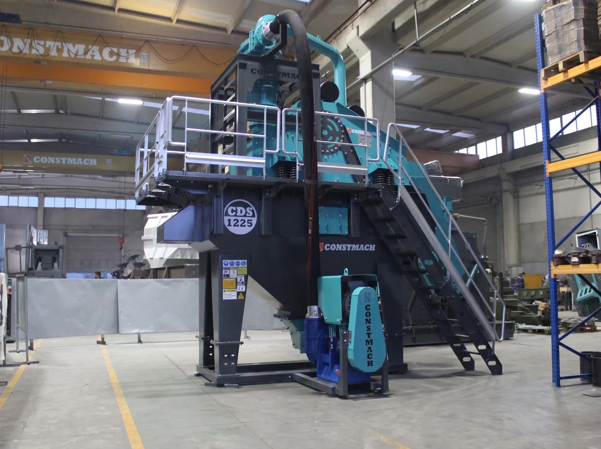 CDS-1225 / DEWATERING SCREEN AND HYDROCYCLONE — Tunisia kurulum referansı