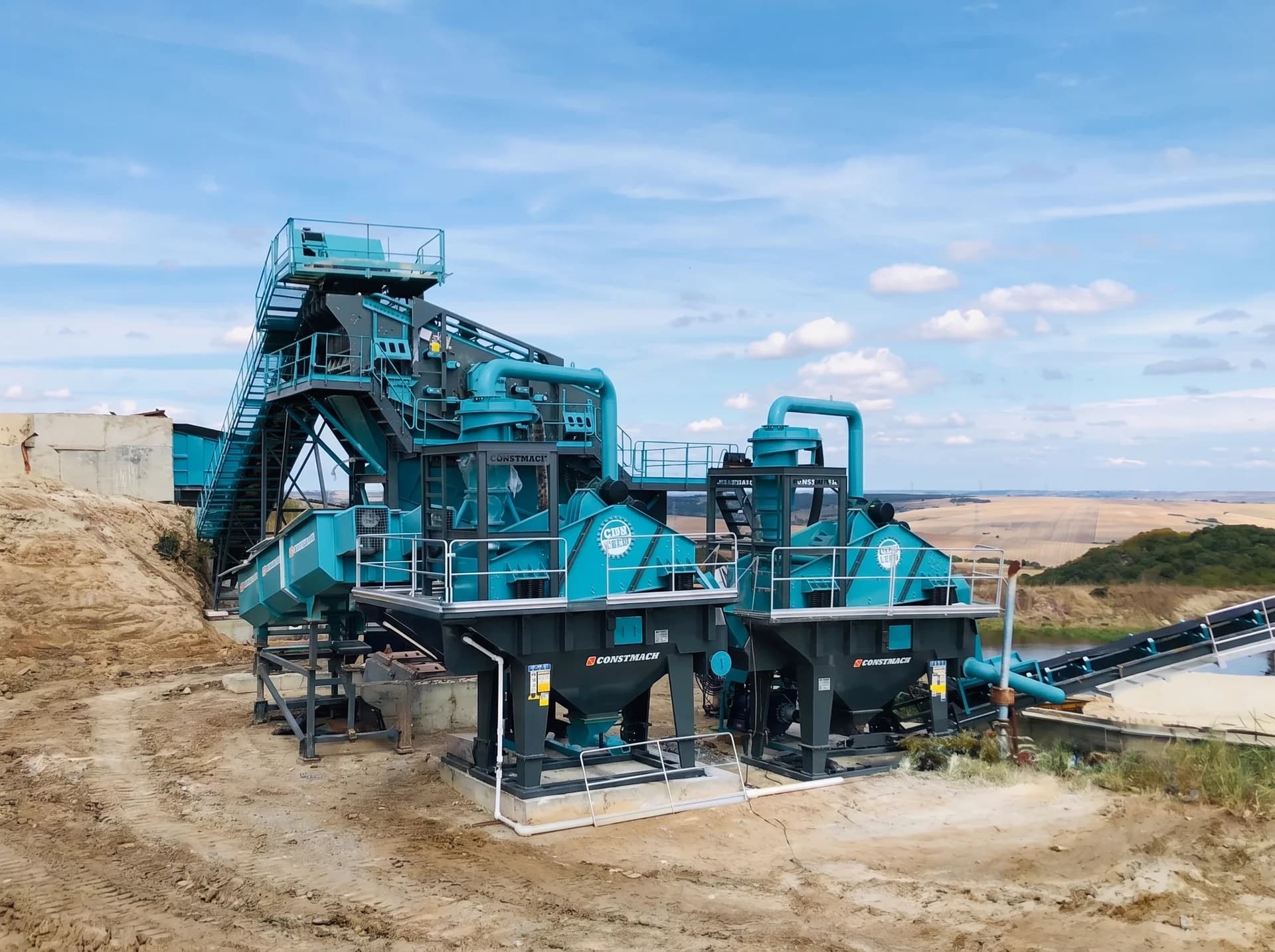 STATIONARY SCREENING & WASHING PLANT — Turkey kurulum referansı
