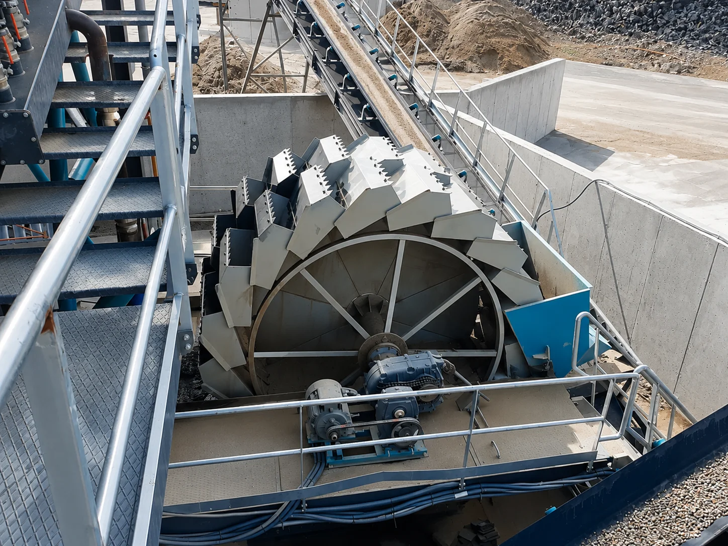 CBW - 800 | Bucket Wheel Sand Washer Machine