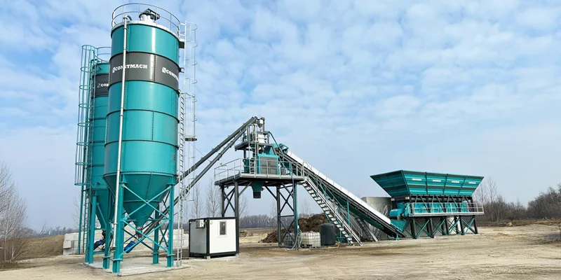 Compact 60 with Belt | Compact Concrete Batching Plant