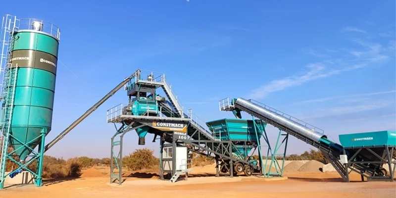 Mobile 100 | Mobile Concrete Batching Plant