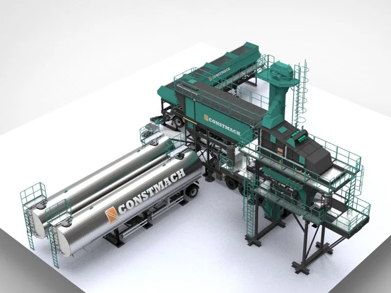 Mobile Asphalt Plant (Batch Type)