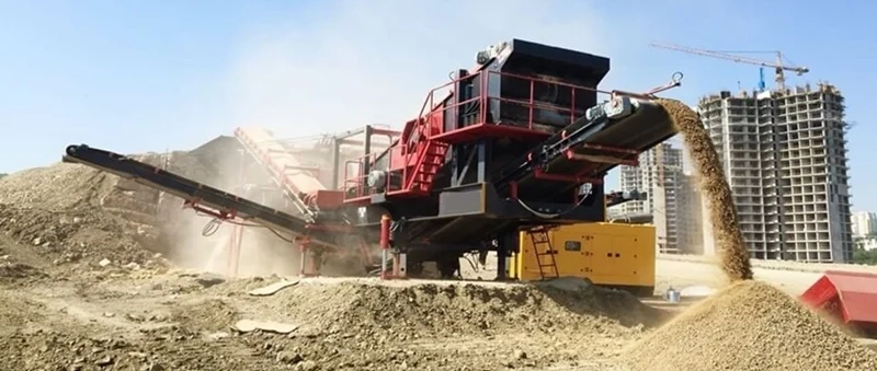 PI-1 Mobile Limestone Crusher