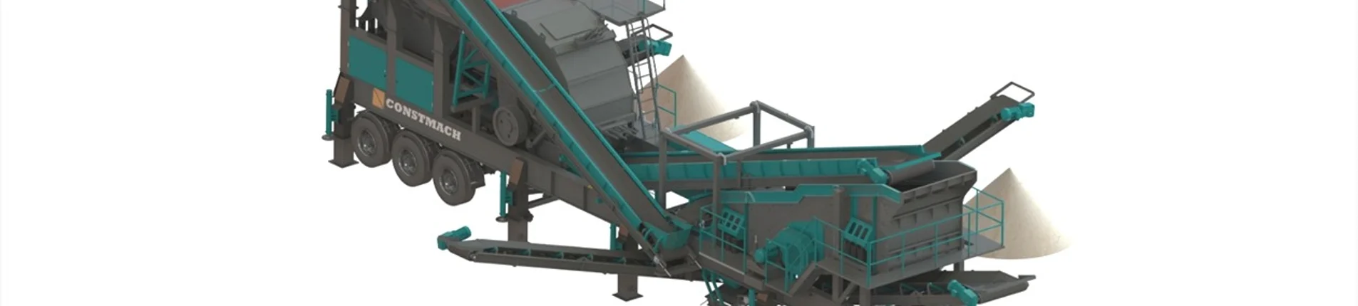 PI-1 Mobile Limestone Crusher
