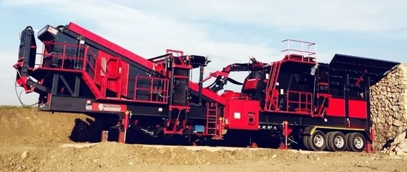 PI-2 Mobile Limestone Crusher