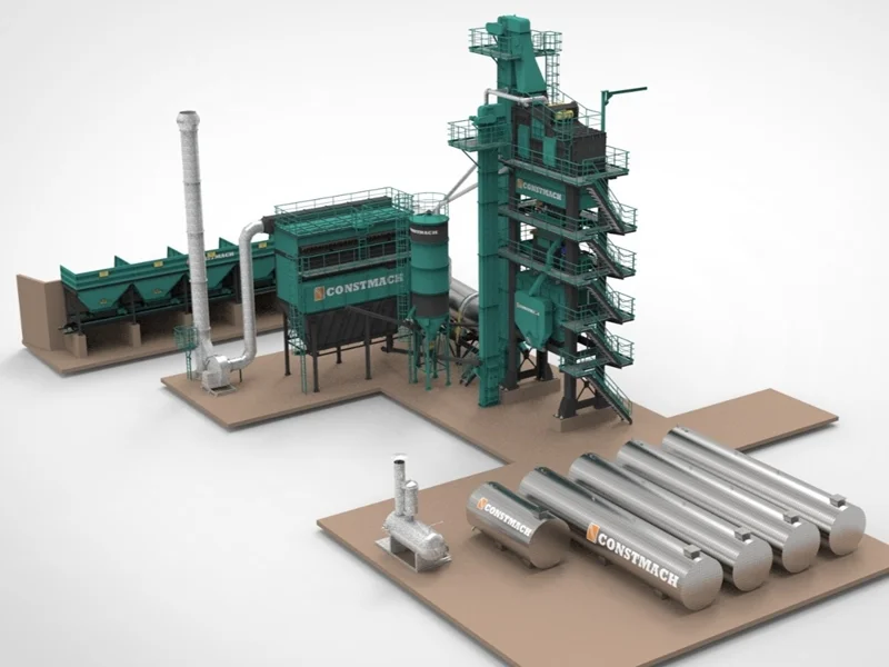 Stationary Asphalt Plant