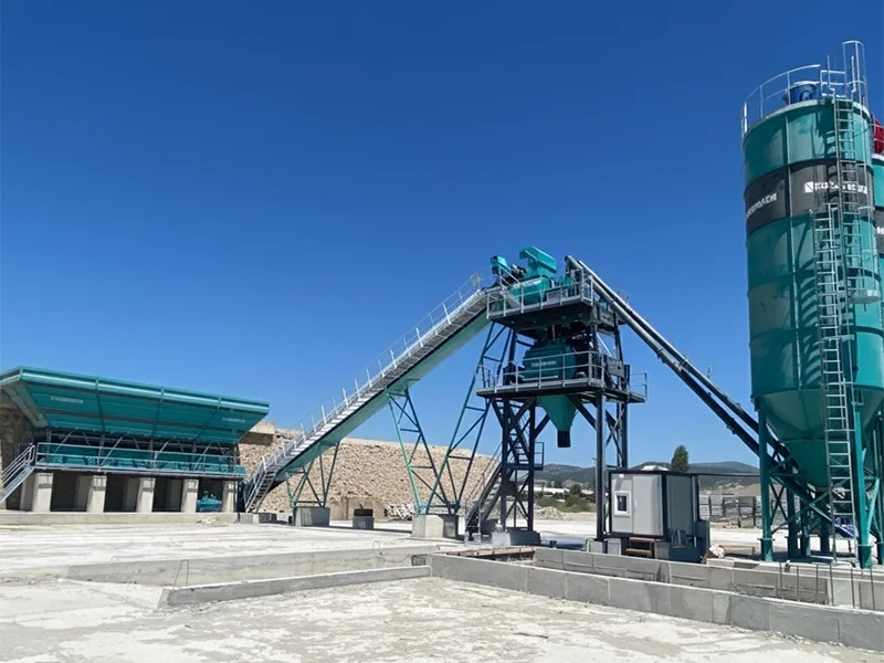 Stationary Concrete Batching Plants