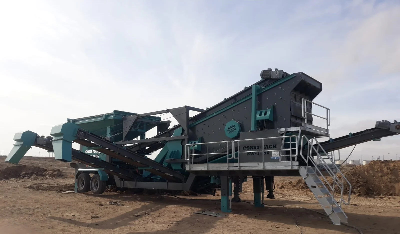 SW-1240 Mobile Screening & Washing Plant