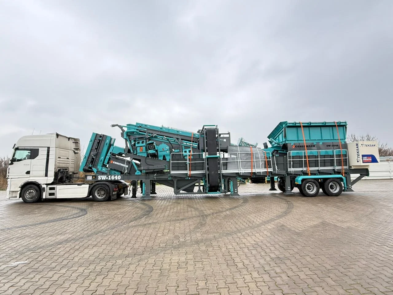 SW-1640 Mobile Screening & Washing Plant