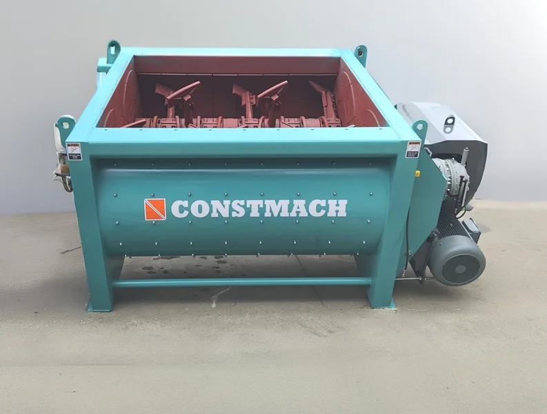 Twin Shaft Concrete Mixers