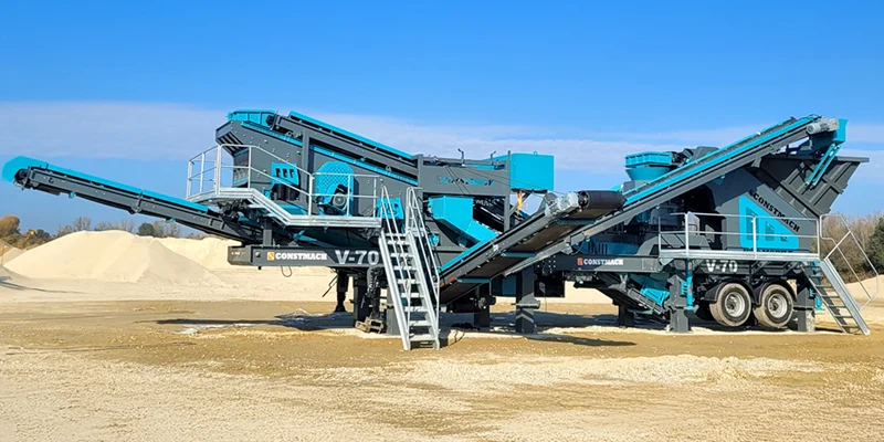  V-70 Mobile Sand Making Plant