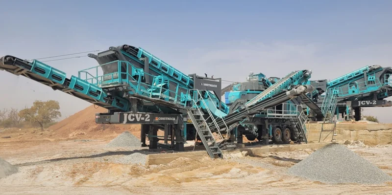  V-80 Mobile Sand Making Plant