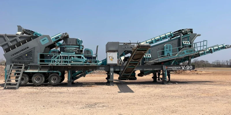  V-90 Mobile Sand Making Plant