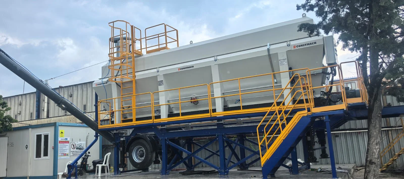 mobile horizontal silo turkey