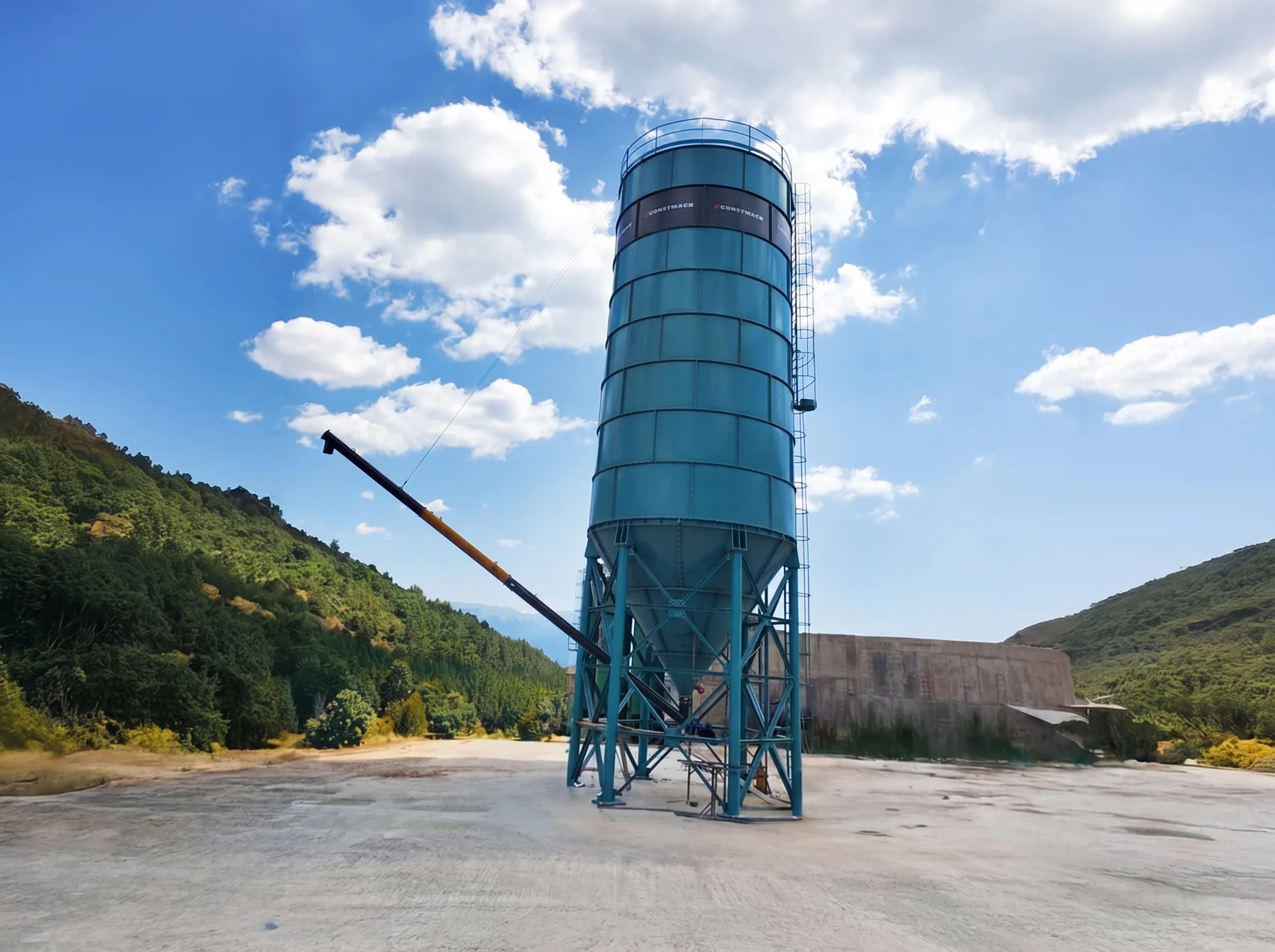 CS-500 / 500 TONS CAPACITY CEMENT SILO — Albania kurulum referansı