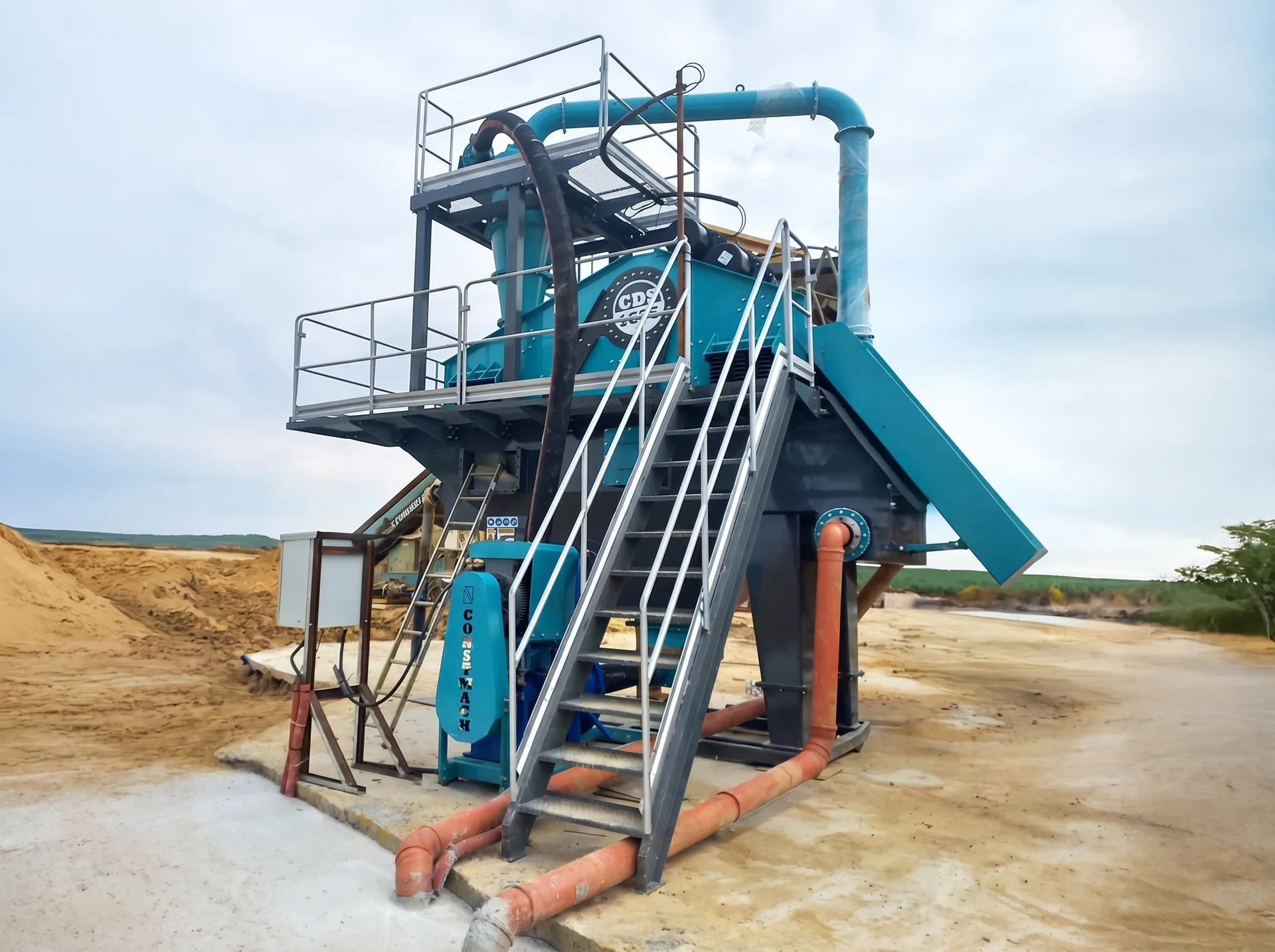 CDS-1635 / DEWATERING SCREEN & HYDROCYCLONE — Bulgaria kurulum referansı