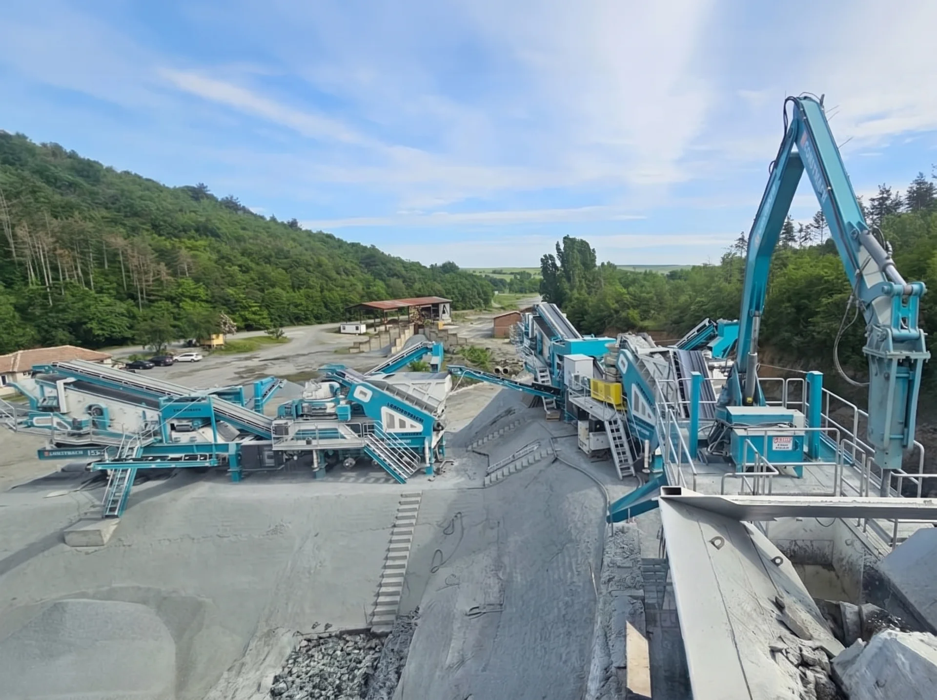 JCV-3 / MOBILE CRUSHING & SCREENING PLANT — Bulgaria kurulum referansı