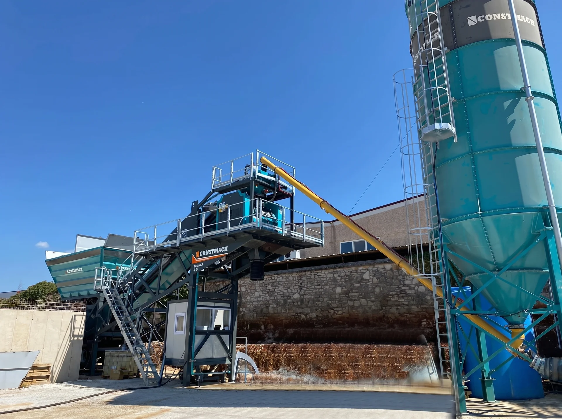 MOBILE 60 / CONCRETE BATCHING PLANT — Croatia kurulum referansı