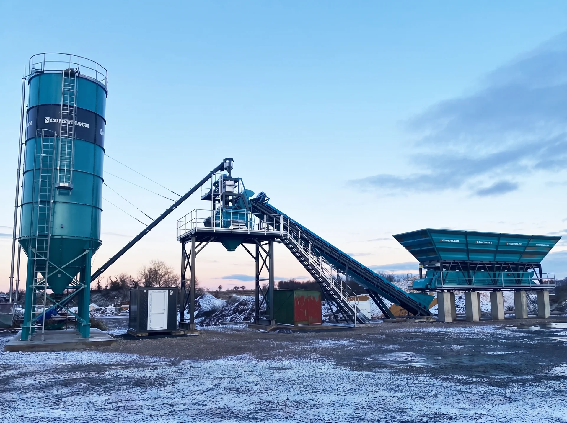COMPACT 60 / CONCRETE BATCHING PLANT — Czech Republic kurulum referansı