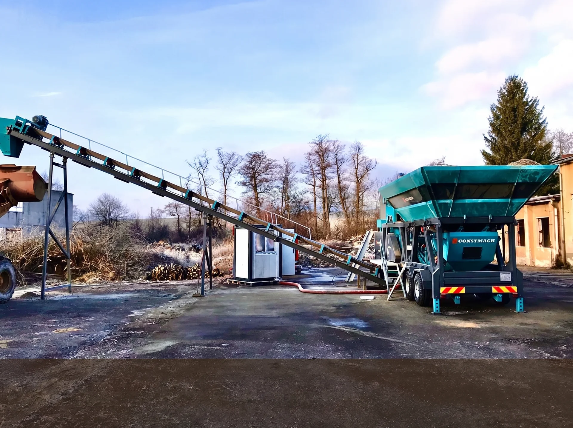 MOBICOM 30 / CONCRETE BATCHING PLANT — Czechia kurulum referansı