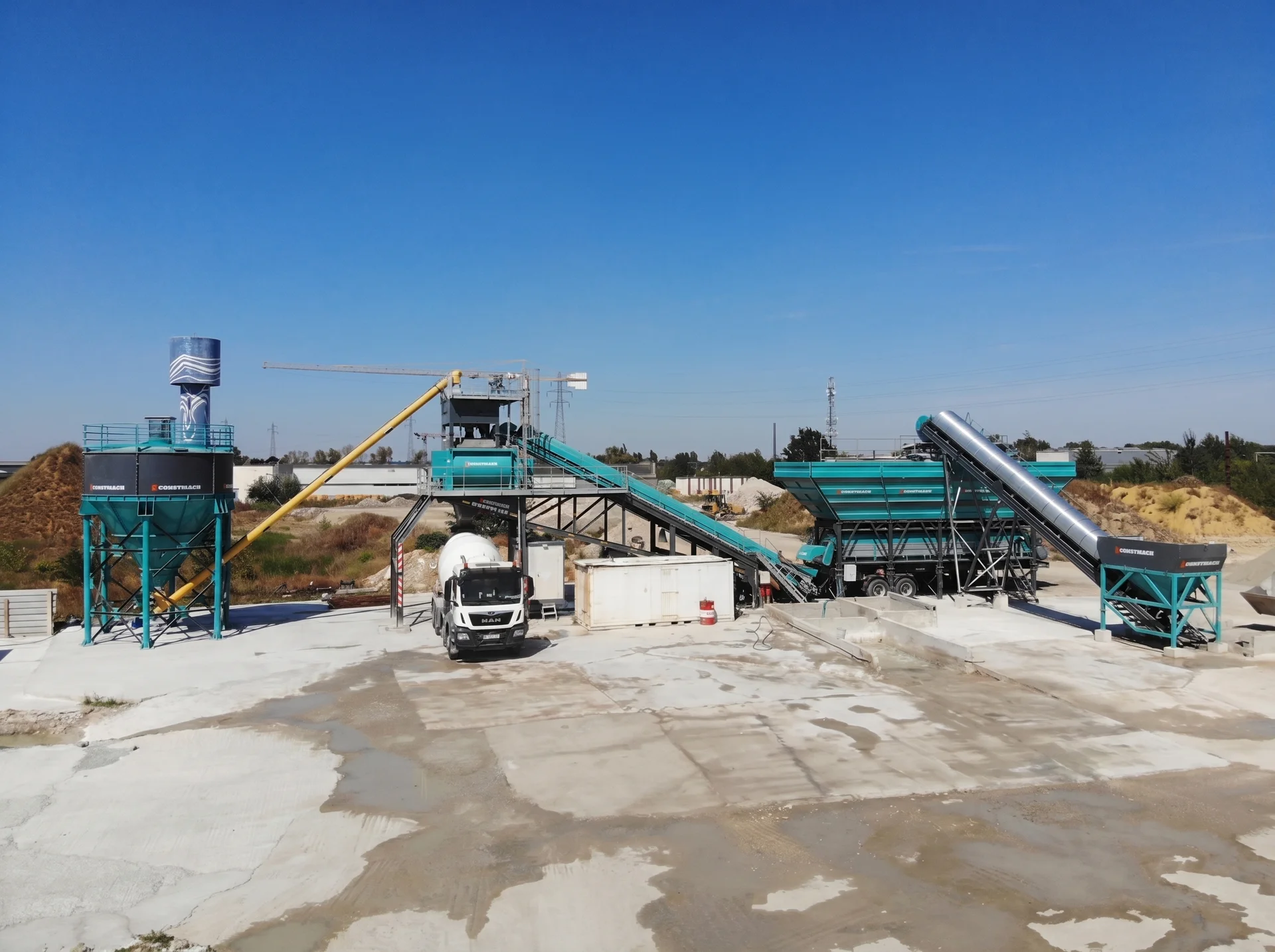 MOBILE 120 / CONCRETE BATCHING PLANT — France kurulum referansı