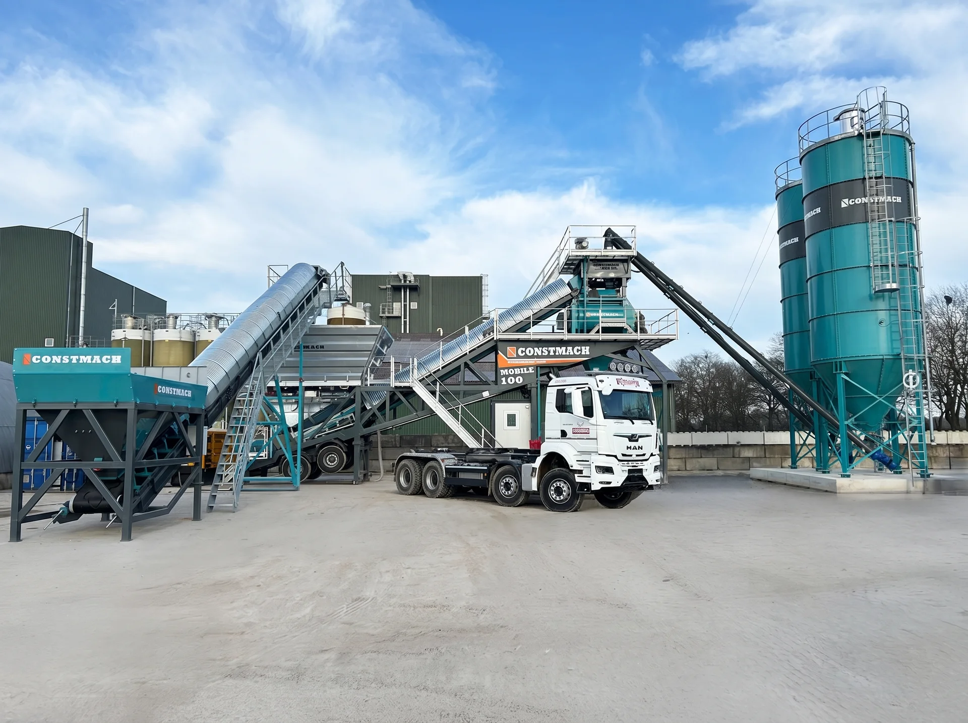 MOBILE 100 / CONCRETE BATCHING PLANT — Germany kurulum referansı