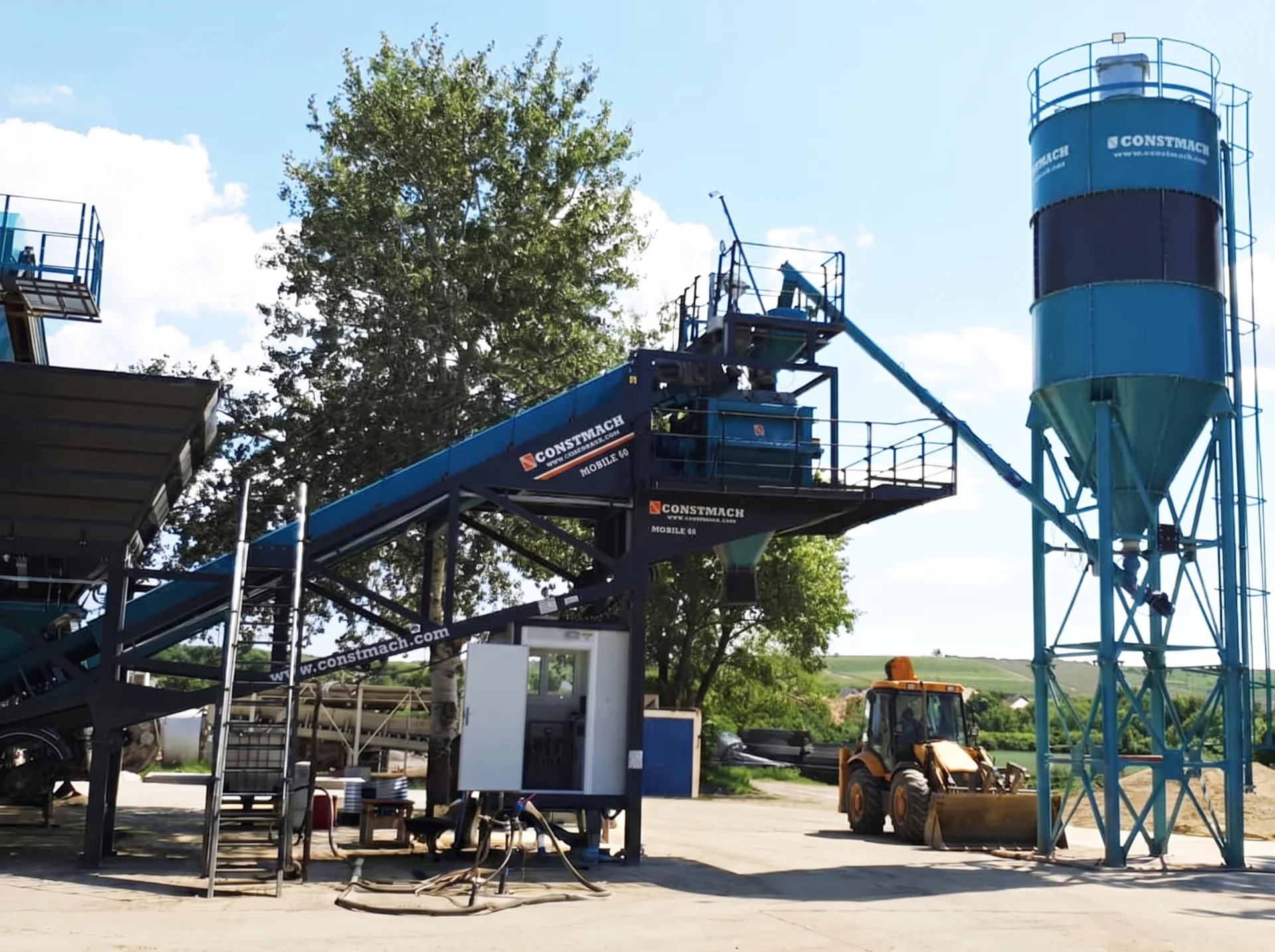 MOBILE 60 / CONCRETE BATCHING PLANT — Hungary kurulum referansı