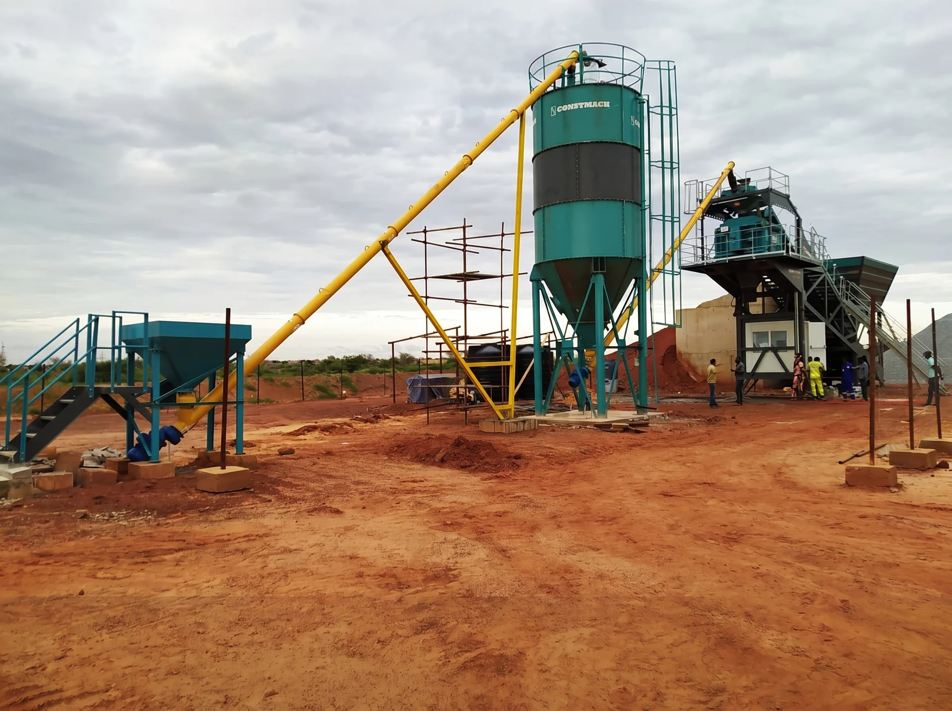 MOBILE 60 / CONCRETE BATCHING PLANT — Niger kurulum referansı