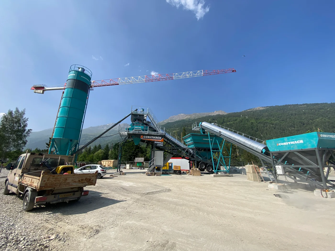 Mobile 100 | Mobile Concrete Batching Plant — image 3