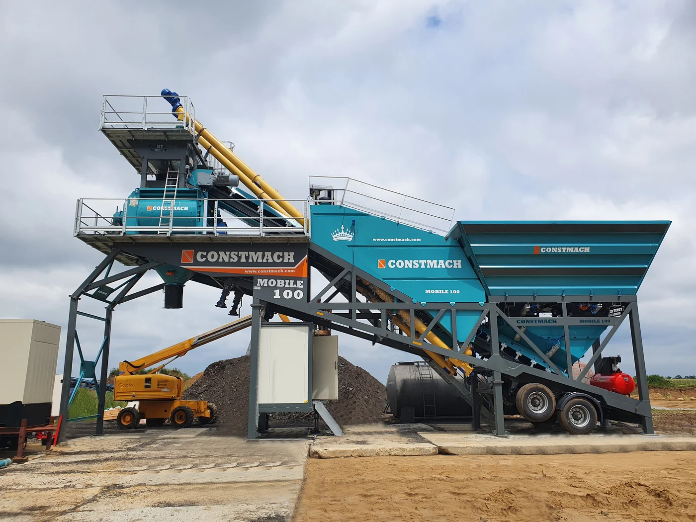 Mobile 100 | Mobile Concrete Batching Plant — image 13