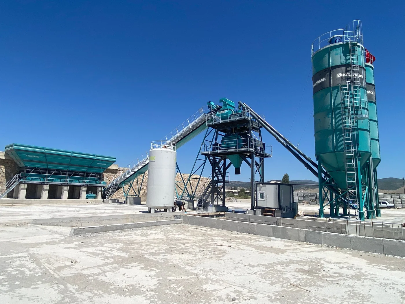 Stationary 100 | Stationary Concrete Batching Plant — image 1