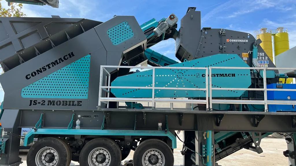 JS-1 Mobile Jaw and Secondary Impact Crusher Plant — image 2