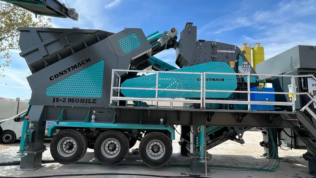 JS-1 Mobile Jaw and Secondary Impact Crusher Plant — image 5