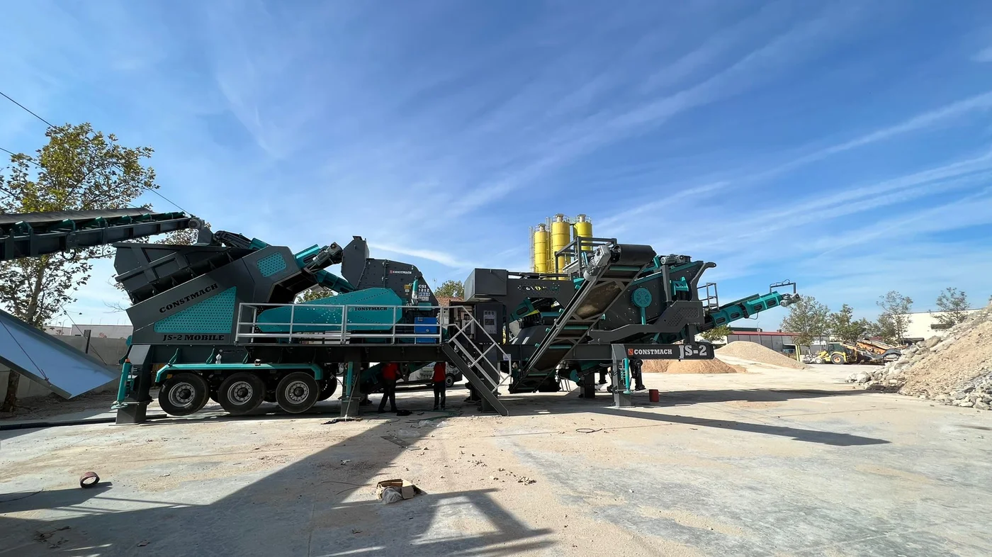 JS-1 Mobile Jaw and Secondary Impact Crusher Plant — image 6