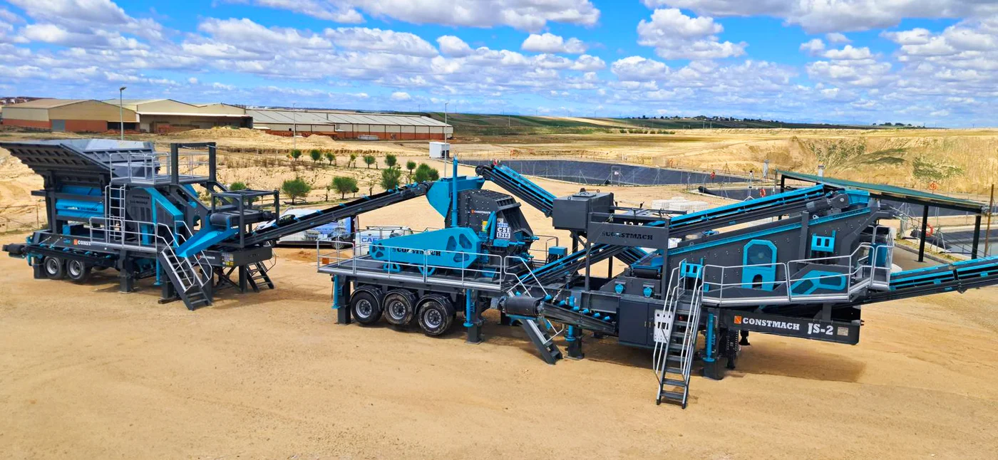 JS-2 Mobile Jaw and Secondary Impact Crusher Plant — image 1