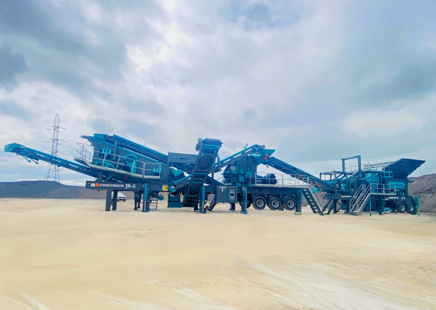 JS-2 Mobile Jaw and Secondary Impact Crusher Plant — image 2