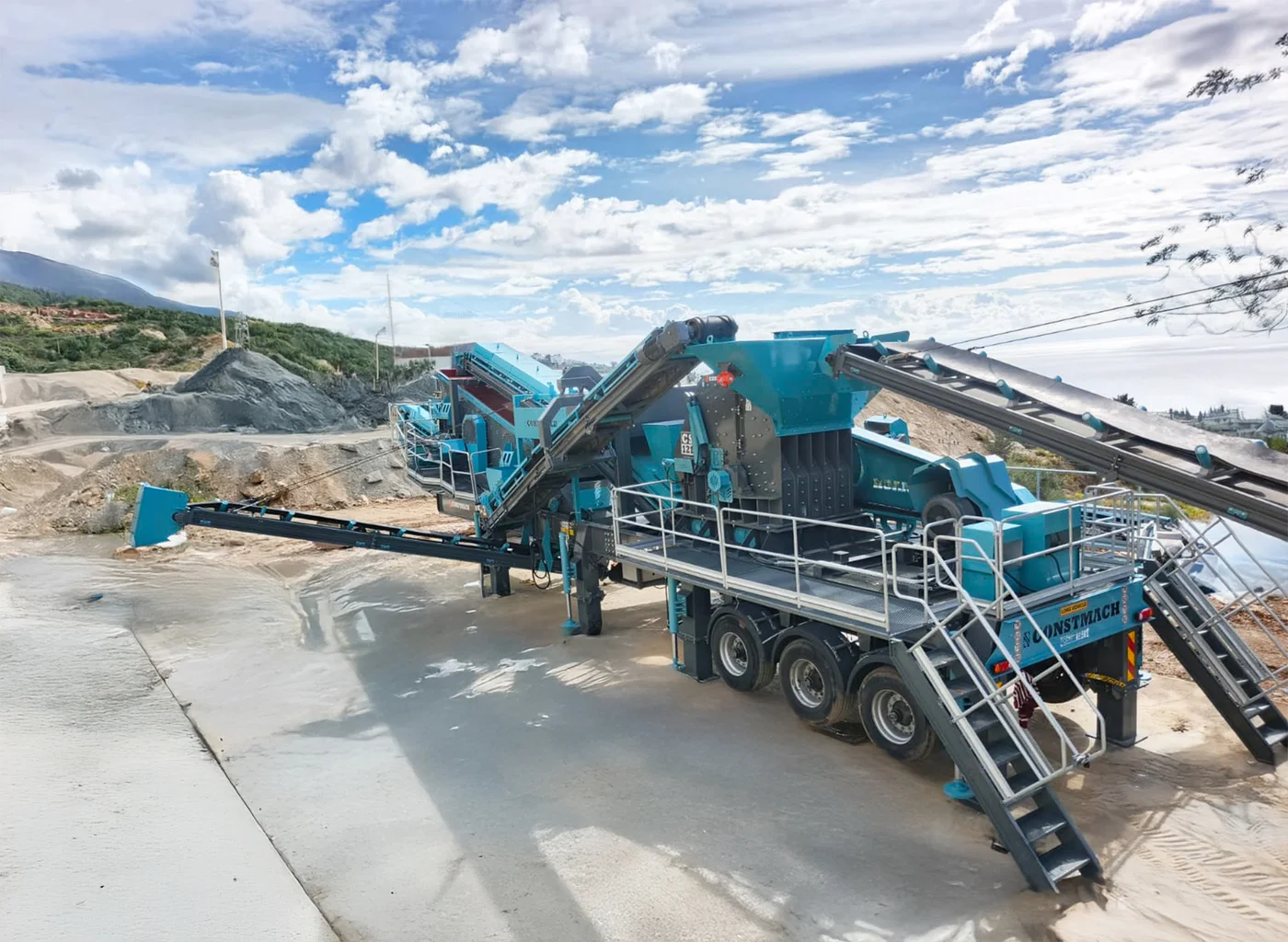 JS-2 Mobile Jaw and Secondary Impact Crusher Plant — image 4