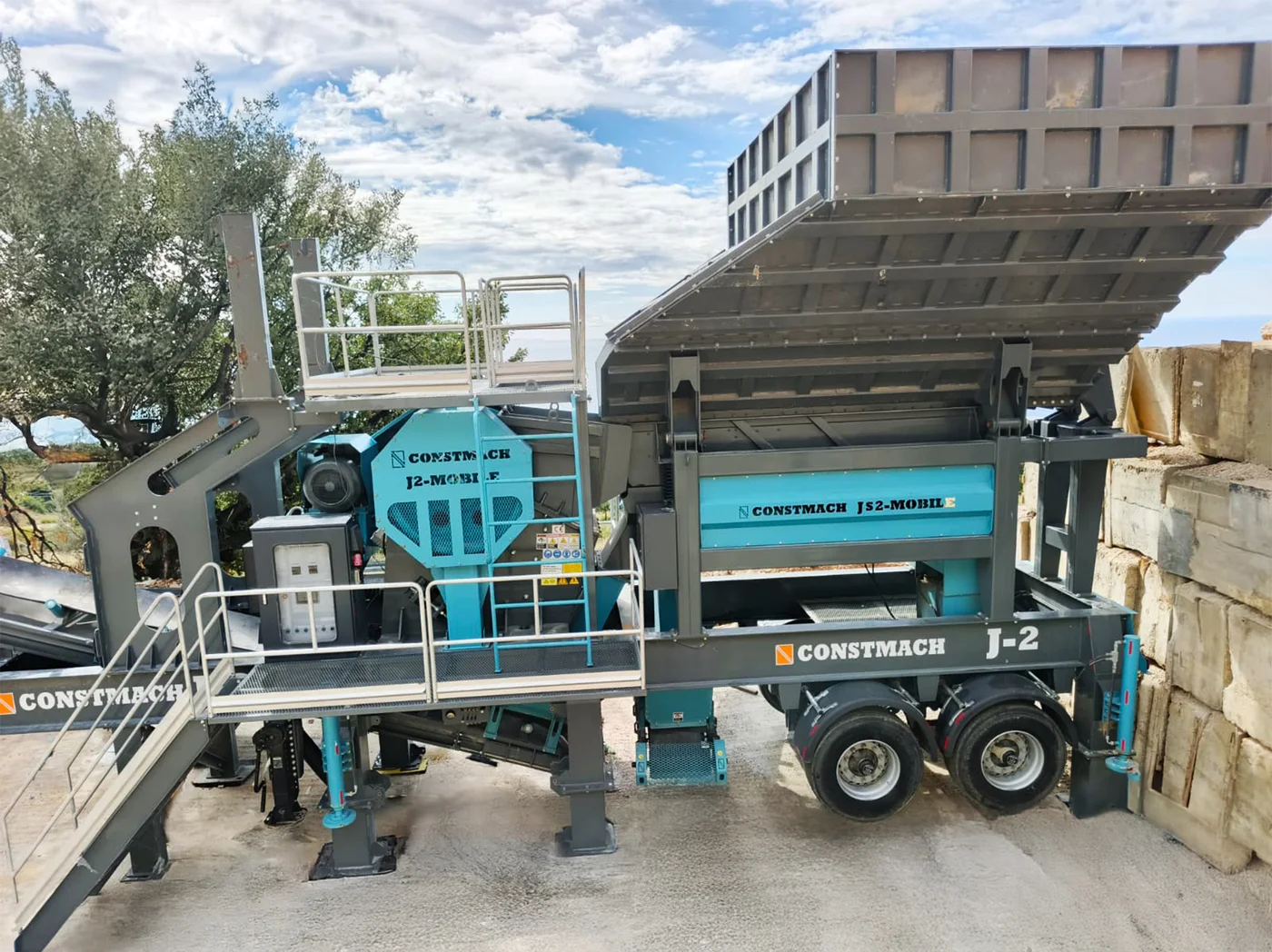 JS-2 Mobile Jaw and Secondary Impact Crusher Plant — image 5