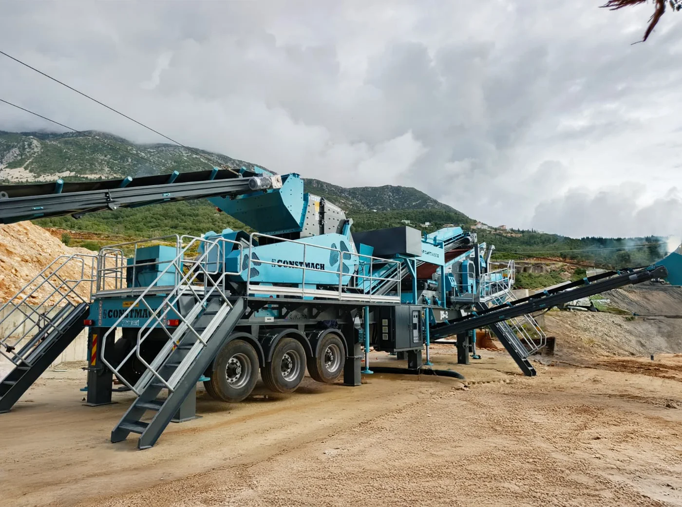 JS-2 Mobile Jaw and Secondary Impact Crusher Plant — image 6
