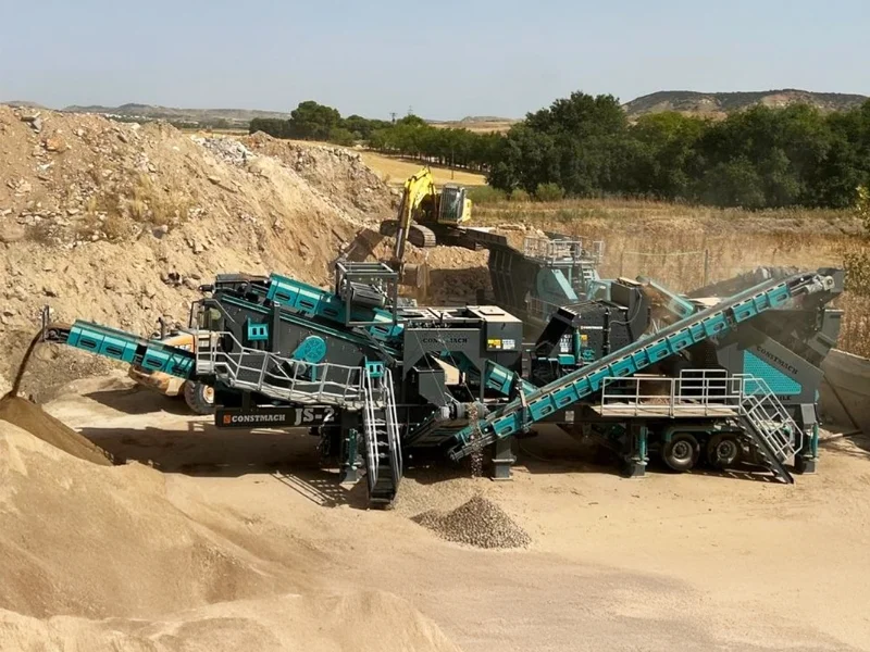 Constmach JS-2 Mobile Crushing Plant jaw and impact crusher — photo 8