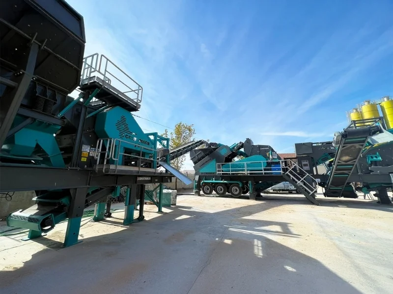 Constmach JS-2 Mobile Crushing Plant jaw and impact crusher — photo 9