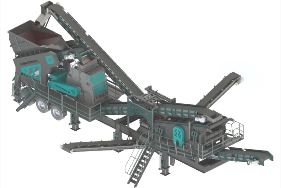 T-100 Mobile Tertiary Impact Crushing Plant — image 1
