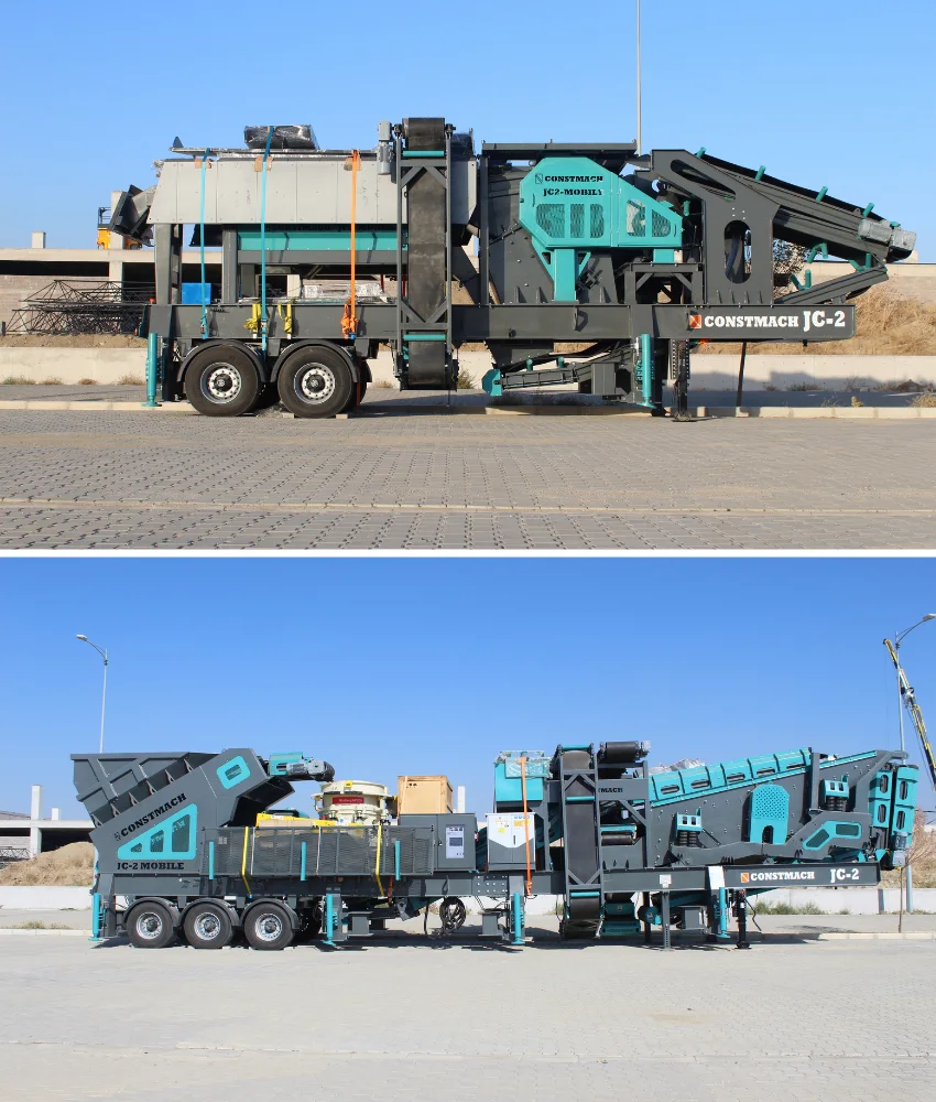 JC-1 | Mobile Crushing Plant transport