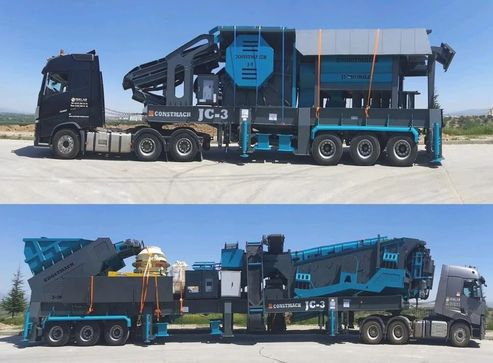 JC-3 | Mobile Crushing Plant transport